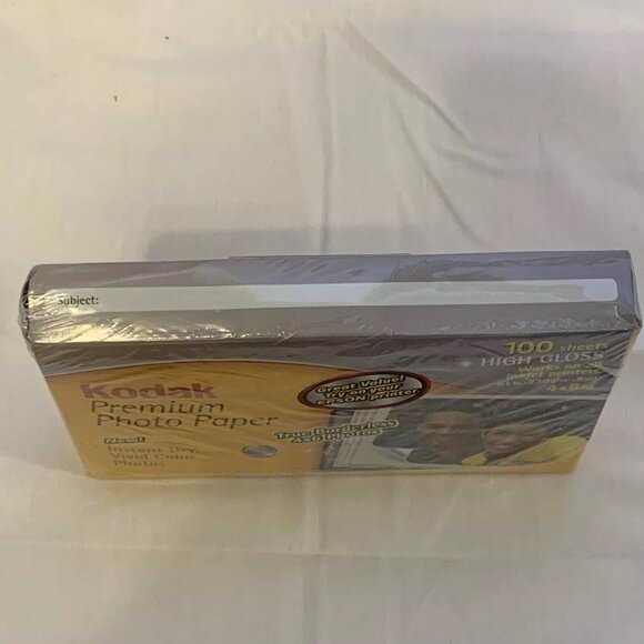 Kodak Premium Photo Paper - 100 Sheets - High Gloss - Inkjet - 4" x 6" - 156 526 - Picture 7 of 11